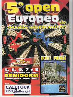 5º OPEN EUROPEO DE DARDOS ELECTRONICOS