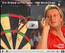 Eric Bristow vs Phil Taylor - 1990 World Finals Part 12