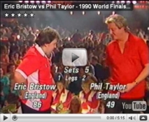 Eric Bristow vs Phil Taylor - 1990 World Finals Part 13