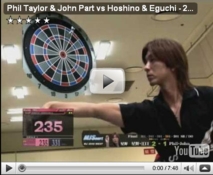 Phil Taylor & John Part vs Hoshino & Eguchi - 2008 MJ Tournament Part 2