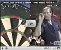 John Lowe vs Eric Bristow - 1987 World Finals Part 10
