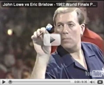 John Lowe vs Eric Bristow - 1987 World Finals Part 14