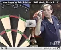 John Lowe vs Eric Bristow - 1987 World Finals Part 15