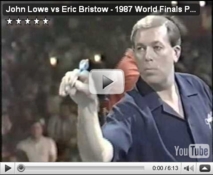 John Lowe vs Eric Bristow - 1987 World Finals Part 2