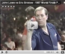 John Lowe vs Eric Bristow - 1987 World Finals Part 6