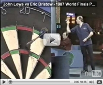 John Lowe vs Eric Bristow - 1987 World Finals Part 7