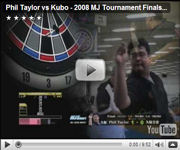 Phil Taylor vs Kubo - 2008 MJ Tournament Finals Part 1