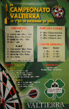 1er CAMPEONATO VALTIERRA el 19  y 20 de Diciembre de 2008