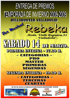 Bullshooter Valladolid: Entrega de premios