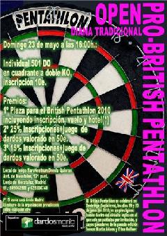 Open Pro-British Pentatlhon, Diana Tradicional