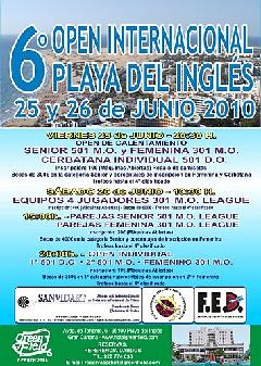 FED: 6 OPEN INTERNACIONAL PLAYA DEL INGLS