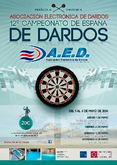 AED: 12 Campeonato de Espaa 2014 - Dardos electrnicos   -  PEISCOLA